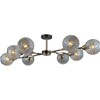 Миниатюра фото потолочная люстра illumico il0253-8csq-79 bk ab | 220svet.ru