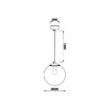 Миниатюра фото подвесной светильник vele luce terra vl2151p01 | 220svet.ru