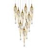 Миниатюра фото подвесной светильник goddess tears 9 gold delight collection | 220svet.ru
