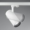 Миниатюра фото трековый светодиодный светильник ideal lux quick 21w cri80 30 3000k wh on-off | 220svet.ru