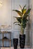 Миниатюра фото кашпо garda decor zsc872-27bl-gl | 220svet.ru