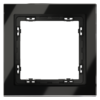 Миниатюра фото рамка стеклянная на 1 пост voltum s70 vls110108 (черный,стекло) | 220svet.ru