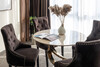 Миниатюра фото стул велюр серый garda decor 236-2k-серый-riv96 | 220svet.ru