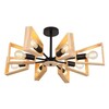 Миниатюра фото потолочная люстра arte lamp brussels a8030pl-8bk | 220svet.ru