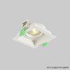 Миниатюра фото встраиваемый светильник crystal lux clt 068c1 wh | 220svet.ru