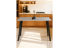 Миниатюра фото стол деревянный woodville тринити лофт 120х80х75 бетон / черный матовый 534914 | 220svet.ru