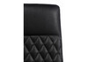 Миниатюра фото стул woodville isida black / satin chrome 15428 | 220svet.ru