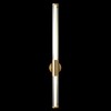 Миниатюра фото настенный светодиодный светильник crystal lux lineup ap18w led brass | 220svet.ru