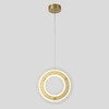 Миниатюра фото подвесной светильник crystal lux diego sp25w led brass | 220svet.ru