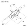 Миниатюра фото коннектор favourite practica 2202-cb-001 | 220svet.ru