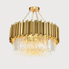 Миниатюра фото люстра barclay 600 gold | 220svet.ru