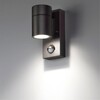Миниатюра фото уличный настенный светильник arte lamp mistero a3322al-1bk | 220svet.ru