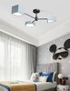 Миниатюра фото потолочная люстра на штанге inodesign deniza gray 3 44.5175 | 220svet.ru