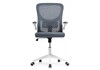 Миниатюра фото стул konfi dark gray / white | 220svet.ru