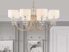 Миниатюра фото подвесная люстра newport 4368/c new gold м0070360 | 220svet.ru