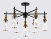 Миниатюра фото потолочная люстра на штанге ambrella light heigh light bs lh55257 | 220svet.ru