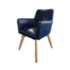 Миниатюра фото полукресло roomers c0097-1d/blue  #b126 | 220svet.ru