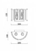 Миниатюра фото настенный светильник freya savoy fr5053wl-02n | 220svet.ru