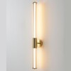 Миниатюра фото настенный светодиодный светильник crystal lux lineup ap18w led brass | 220svet.ru