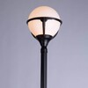 Миниатюра фото садово-парковый светильник arte lamp monaco a1497pa-1bk | 220svet.ru