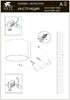 Миниатюра фото настенный светодиодный светильник arte lamp cerchio a1417ap-1gy | 220svet.ru