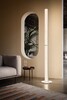 Миниатюра фото торшер светодиодный slamp modula twisted light grey/plisse | 220svet.ru