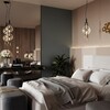 Миниатюра фото подвесной светодиодный светильник odeon light magnet 5407/12l черный | 220svet.ru