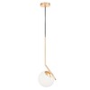 Миниатюра фото подвесной светильник lumina deco sorento ldp 1215-150 wt+gd | 220svet.ru