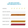 Миниатюра фото светодиодная лента ogm 4,8w/m 60led/m 3528smd холодный белый 5m sl-10 | 220svet.ru