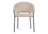 Миниатюра фото стул woodville лео бежевый / черный 528455 | 220svet.ru