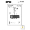 Миниатюра фото подвесная люстра ilamp savage 8813-l1200 gd | 220svet.ru