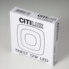 Миниатюра фото потолочный светодиодный светильник citilux триест cl737b012 | 220svet.ru