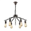 Миниатюра фото люстра toplight kristen tl1181h-06bk | 220svet.ru