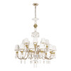 Миниатюра фото подвесная люстра loft it grace 10203/12+8 white | 220svet.ru