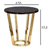 Миниатюра фото стол журнальный garda decor 33fs-et20c05-pg | 220svet.ru