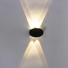 Миниатюра фото настенный светильник reluce 86853-9.2-004kt led4w bk | 220svet.ru