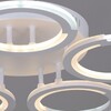 Миниатюра фото светодиодная люстра reluce 09820-3.3-05 wh | 220svet.ru