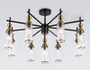 Миниатюра фото потолочная люстра на штанге ambrella light heigh light bs lh55258 | 220svet.ru