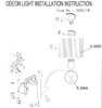 Миниатюра фото бра odeon viga 2005/1w | 220svet.ru