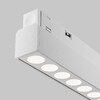 Миниатюра фото трековый магнитный светодиодный светильник maytoni points tr031-2-24w4k-w | 220svet.ru