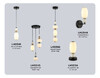 Миниатюра фото подвесной светодиодный светильник ambrella light high light lh53143 | 220svet.ru