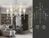 Миниатюра фото подвесная люстра ambrella light traditional tr3248 | 220svet.ru