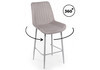 Миниатюра фото барный стул поворотный woodville седа 360 латте (zd 290) / серый np 632610 | 220svet.ru