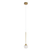 Миниатюра фото подвесной светодиодный светильник loft it algorithm 10251 gold | 220svet.ru