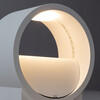 Миниатюра фото настенный светодиодный светильник arte lamp cerchito a1417ap-1wh | 220svet.ru