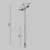 Миниатюра фото трековый магнитный светодиодный светильник maytoni focus led exility tr226-4-5wtw-m-dd2-b | 220svet.ru