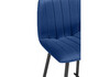 Миниатюра фото барный стул woodville дани мини синий / черный 632325 | 220svet.ru