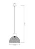 Миниатюра фото подвесной светильник arte lamp castello a7046sp-1bk | 220svet.ru