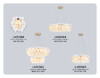 Миниатюра фото подвесная люстра ambrella light high light lh31265 | 220svet.ru