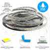 Миниатюра фото светодиодная лента 14,4вт/м 3000к 6400lm ra>90 ip65 l5000xw12 24в st luce st5001.314.65 | 220svet.ru